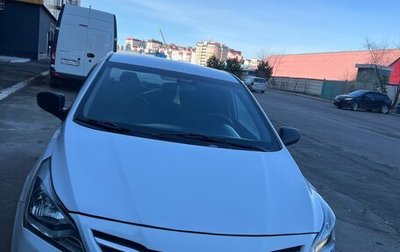 Hyundai Solaris II рестайлинг, 2014 год, 470 000 рублей, 1 фотография