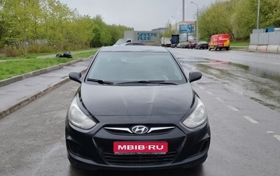 Hyundai Solaris II рестайлинг, 2011 год, 485 000 рублей, 1 фотография