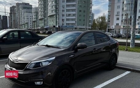 KIA Rio III рестайлинг, 2016 год, 970 000 рублей, 3 фотография