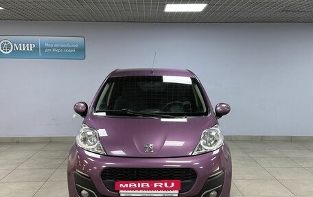 Peugeot 107 I рестайлинг, 2012 год, 695 000 рублей, 2 фотография