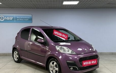 Peugeot 107 I рестайлинг, 2012 год, 695 000 рублей, 3 фотография