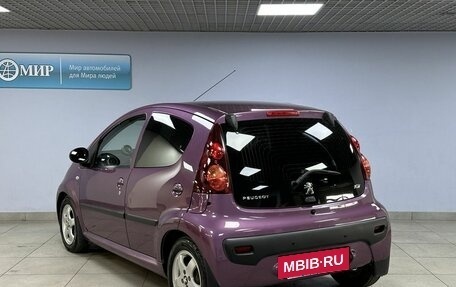 Peugeot 107 I рестайлинг, 2012 год, 695 000 рублей, 7 фотография
