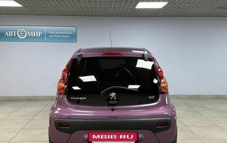 Peugeot 107 I рестайлинг, 2012 год, 695 000 рублей, 6 фотография