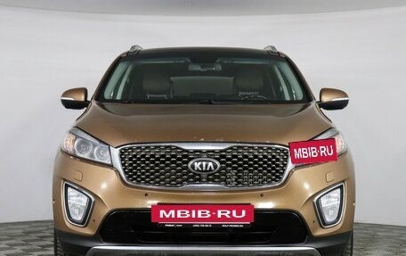 KIA Sorento III Prime рестайлинг, 2016 год, 2 399 000 рублей, 2 фотография