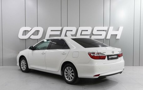 Toyota Camry, 2016 год, 2 329 000 рублей, 2 фотография