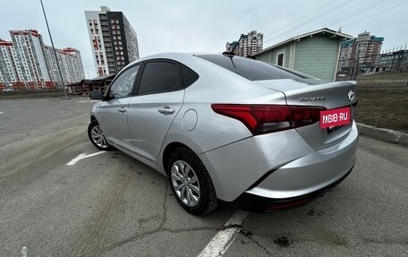 Hyundai Solaris II рестайлинг, 2021 год, 1 190 000 рублей, 3 фотография