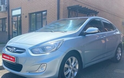 Hyundai Solaris II рестайлинг, 2012 год, 875 000 рублей, 1 фотография
