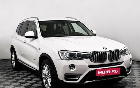 BMW X3, 2015 год, 3 078 000 рублей, 3 фотография