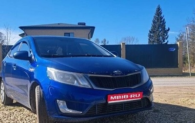 KIA Rio III рестайлинг, 2013 год, 670 000 рублей, 1 фотография
