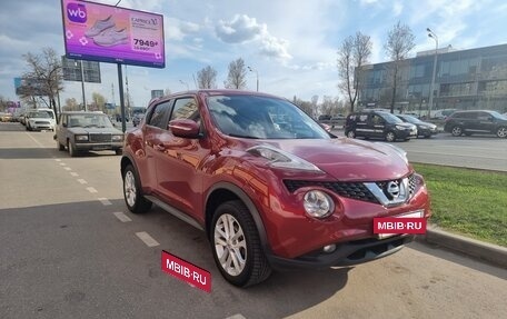 Nissan Juke II, 2017 год, 1 790 000 рублей, 24 фотография