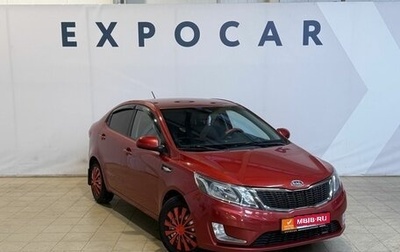 KIA Rio III рестайлинг, 2012 год, 750 000 рублей, 1 фотография