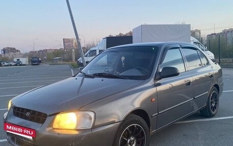Hyundai Accent II, 2002 год, 230 000 рублей, 2 фотография