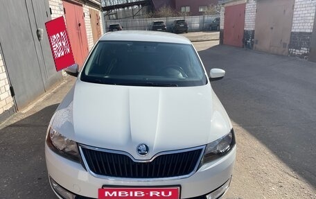 Skoda Rapid I, 2014 год, 1 300 000 рублей, 19 фотография