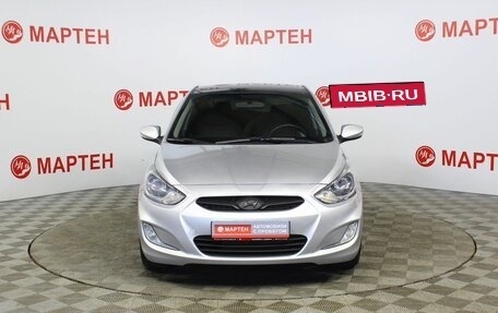 Hyundai Solaris II рестайлинг, 2012 год, 608 000 рублей, 2 фотография