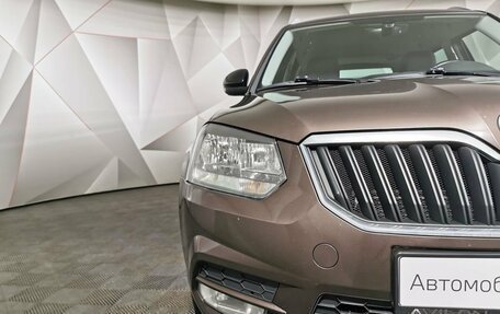 Skoda Yeti I рестайлинг, 2017 год, 1 495 000 рублей, 17 фотография