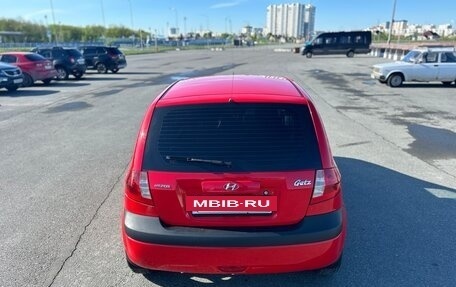 Hyundai Getz I рестайлинг, 2008 год, 480 000 рублей, 5 фотография