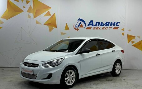 Hyundai Solaris II рестайлинг, 2013 год, 820 000 рублей, 7 фотография