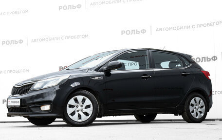 KIA Rio III рестайлинг, 2015 год, 1 080 000 рублей, 22 фотография