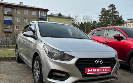 Hyundai Solaris II рестайлинг, 2017 год, 1 280 000 рублей, 3 фотография