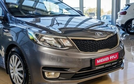 KIA Rio III рестайлинг, 2015 год, 1 048 000 рублей, 9 фотография