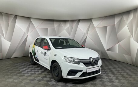 Renault Logan II, 2021 год, 598 000 рублей, 3 фотография