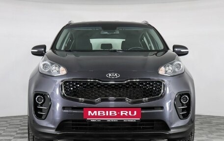 KIA Sportage IV рестайлинг, 2017 год, 2 097 000 рублей, 2 фотография