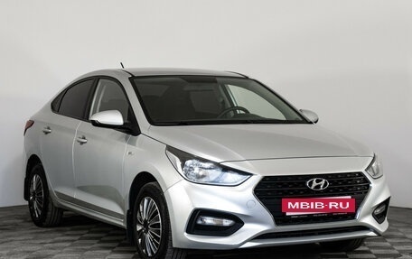 Hyundai Solaris II рестайлинг, 2018 год, 999 000 рублей, 3 фотография