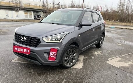 Hyundai Creta I рестайлинг, 2021 год, 1 670 000 рублей, 2 фотография