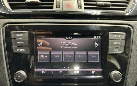 Skoda Rapid I, 2017 год, 980 000 рублей, 12 фотография