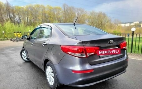 KIA Rio III рестайлинг, 2016 год, 999 000 рублей, 11 фотография