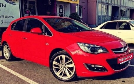 Opel Astra J, 2013 год, 950 000 рублей, 36 фотография