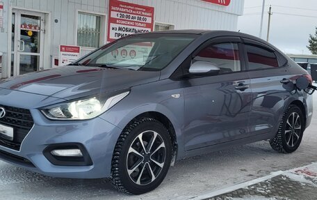 Hyundai Solaris II рестайлинг, 2017 год, 1 450 000 рублей, 5 фотография
