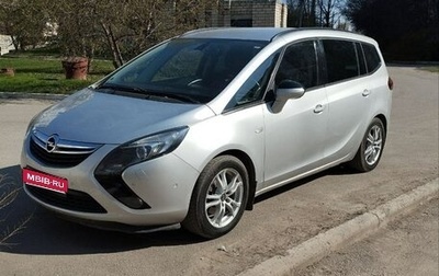 Opel Zafira C рестайлинг, 2012 год, 1 250 000 рублей, 1 фотография