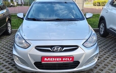Hyundai Solaris II рестайлинг, 2011 год, 665 000 рублей, 1 фотография