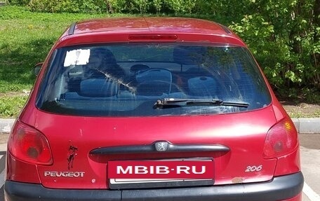 Peugeot 206, 2001 год, 230 000 рублей, 4 фотография