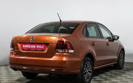 Volkswagen Polo VI (EU Market), 2016 год, 849 585 рублей, 5 фотография