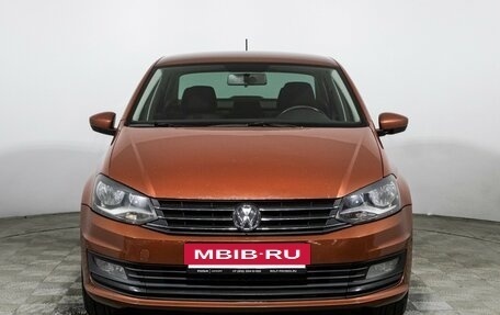 Volkswagen Polo VI (EU Market), 2016 год, 849 585 рублей, 2 фотография
