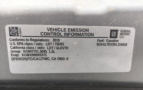 GMC Terrain, 2019 год, 2 000 000 рублей, 13 фотография
