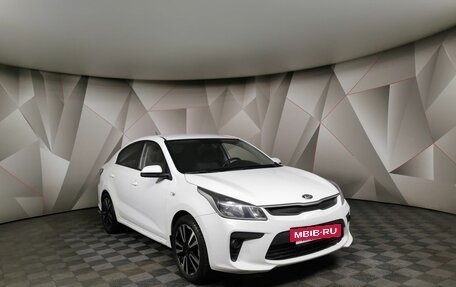 KIA Rio IV, 2017 год, 1 225 000 рублей, 3 фотография