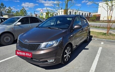 KIA Rio III рестайлинг, 2017 год, 1 100 000 рублей, 10 фотография