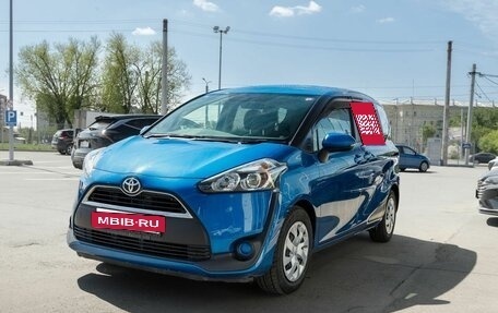 Toyota Sienta II, 2018 год, 1 490 000 рублей, 3 фотография