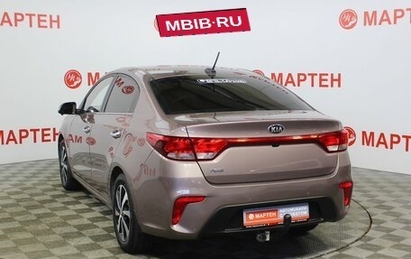 KIA Rio IV, 2019 год, 1 225 000 рублей, 7 фотография