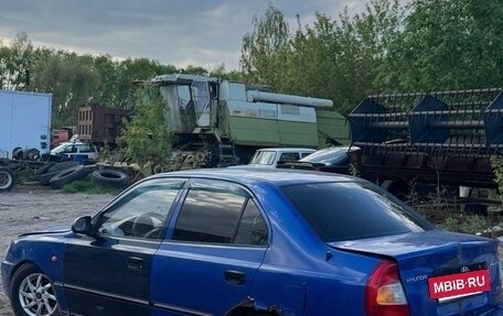 Hyundai Accent II, 2002 год, 110 000 рублей, 3 фотография