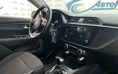 KIA Rio IV, 2022 год, 1 299 000 рублей, 25 фотография