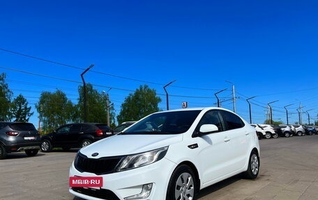 KIA Rio III рестайлинг, 2014 год, 980 000 рублей, 3 фотография