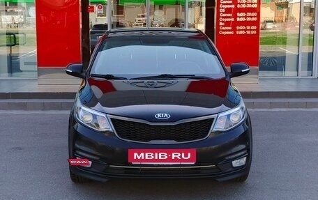KIA Rio III рестайлинг, 2015 год, 975 000 рублей, 2 фотография