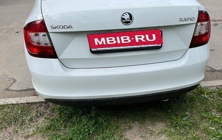 Skoda Rapid I, 2018 год, 1 300 000 рублей, 9 фотография