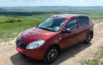 Renault Sandero I, 2010 год, 650 000 рублей, 1 фотография