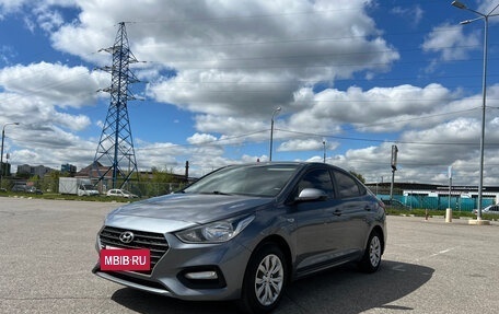Hyundai Solaris II рестайлинг, 2018 год, 1 385 000 рублей, 13 фотография