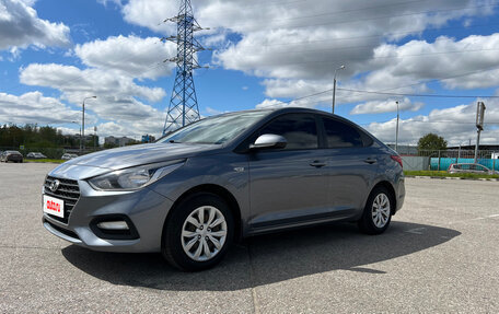 Hyundai Solaris II рестайлинг, 2018 год, 1 385 000 рублей, 16 фотография